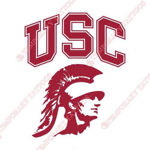 Southern California Trojans Customize Temporary Tattoos Stickers NO.6258